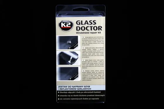 Набор для ремонта лобового стекла, фар K2 0.8мл Винница