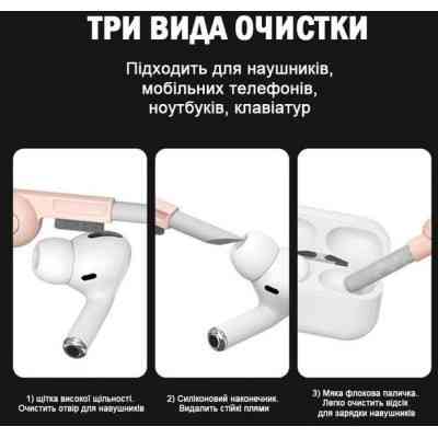 Универсальный чистящий набор XoKo Clean set 100 Pink (XK-CS100-PI) Винница