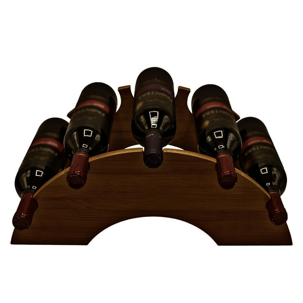 Настільна винна полиця "Енслі 5" латте Миколаїв - фото 1