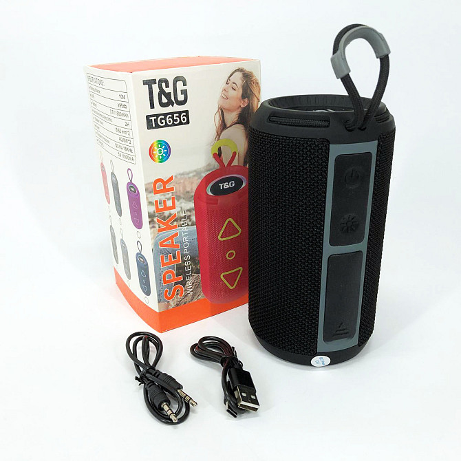 Колонка с входом и микрофоном TG656, Громкая колонка для вечеринки, PG-994 Колонки дорожные Киев - изображение 10