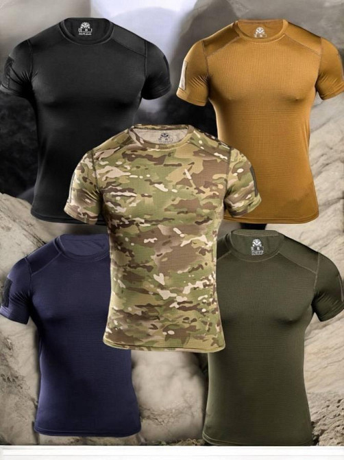 Тактическая потоотводящая футболка дснс  samuray sea  Cooltuch Одесса - изображение 2