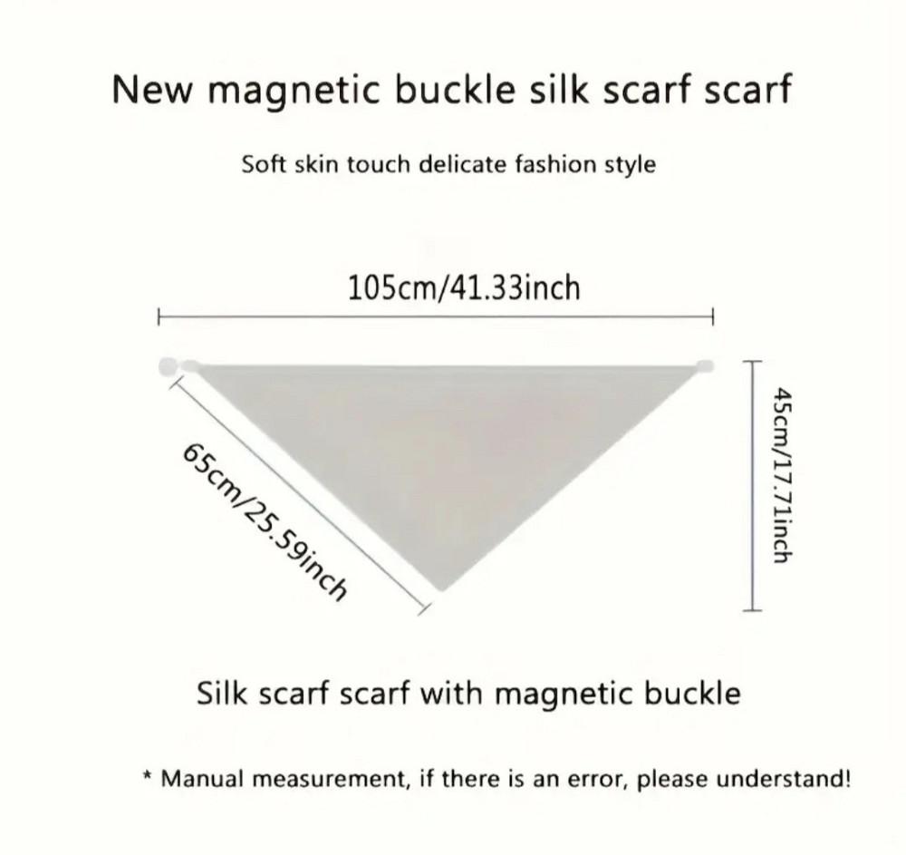 Шарф жіночий з магнітною застібкою Бордовий Сміла - фото 2