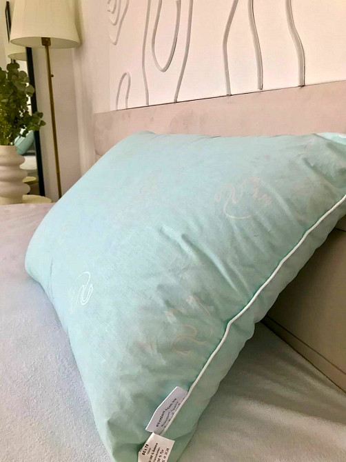 Ecotton Подушка Ecotton 50х70 см пухова 100% Blue 40-0794 Київ - фото 4