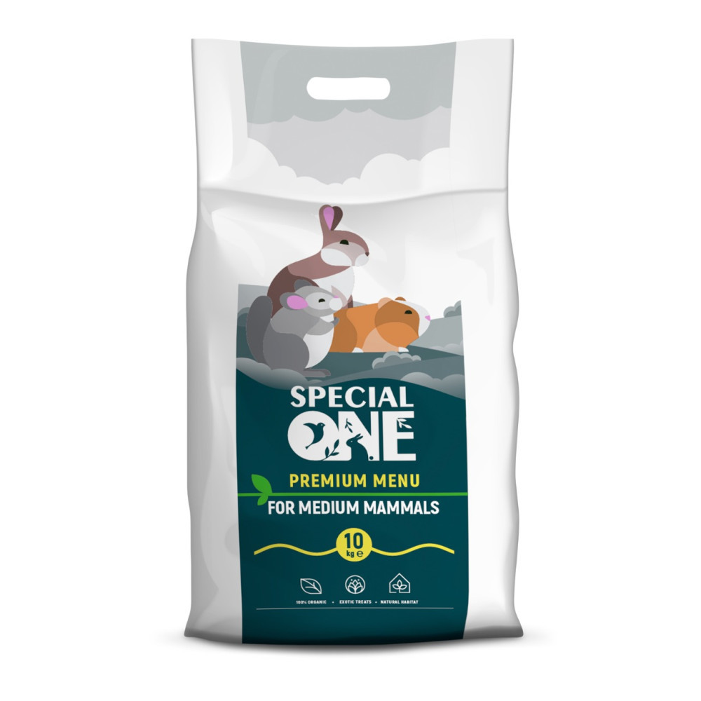 Полнорационный корм TM Special One для декоративных кроликов, шиншилл и морских свинок 10 кг Киев - изображение 1
