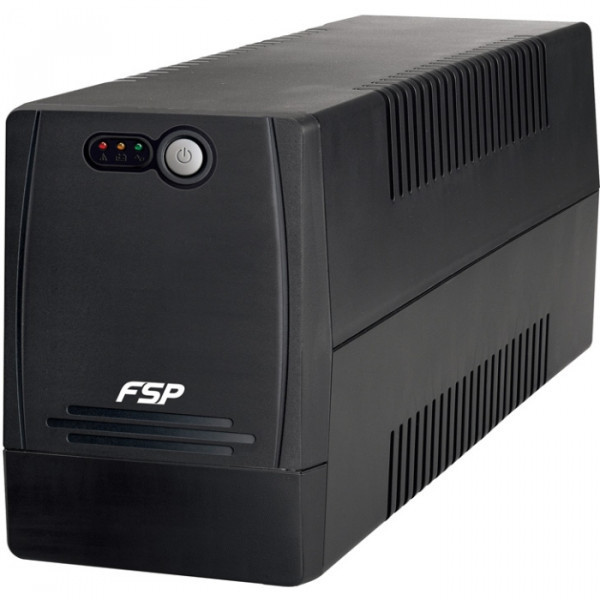ДБЖ FSP FP1500, 1500ВА/900Вт, Lin-Int, USB/RJ45, Schuko*4, AVR, Black Киев - изображение 1