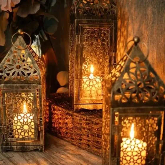 Декоративный подсвечник 9,5×9,5×25 см Коломия