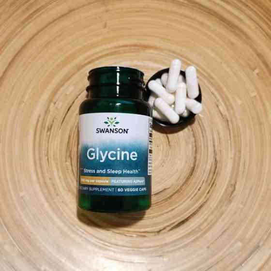 Глицин Swanson Glycine, 500 mg, 60 Veggie Caps Луцк