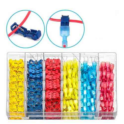 Набір Т-образних клем з ізоляцією для підключення кабелів Київ