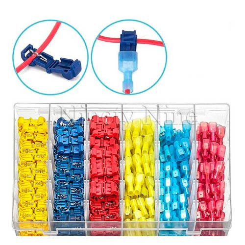 Набір Т-образних клем з ізоляцією для підключення кабелів Київ - фото 4