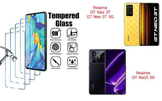 Захисне скло ArmorGlass для Realme GT Neo 3T, GT Neo 3T 5G, GT Neo5 SE – стійке до подряпин та ударів Київ