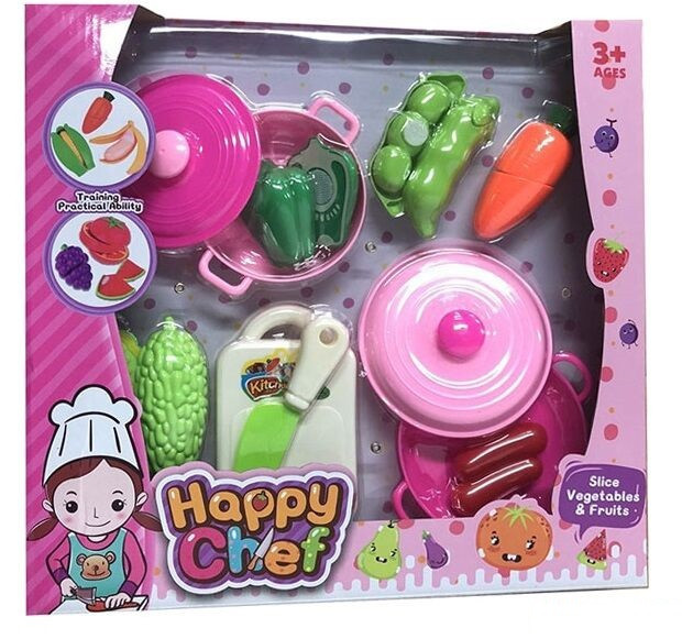 Набір іграшковий посуд дошка каструля продукти (30026-1) Чернігів - фото 1