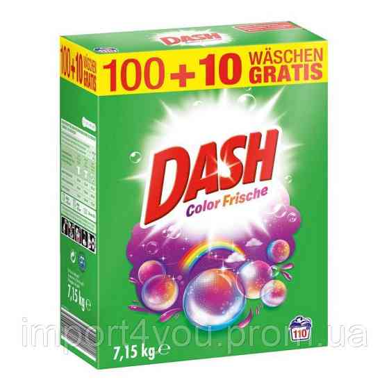 Порошок Dash 100+10p/ 7,15kg [D]колор 