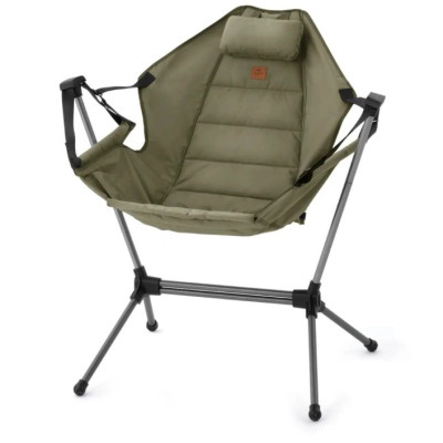 Кресло складное Naturehike качалка NH21JJ004 Темно-зелене (6976023927775) Винница - изображение 1