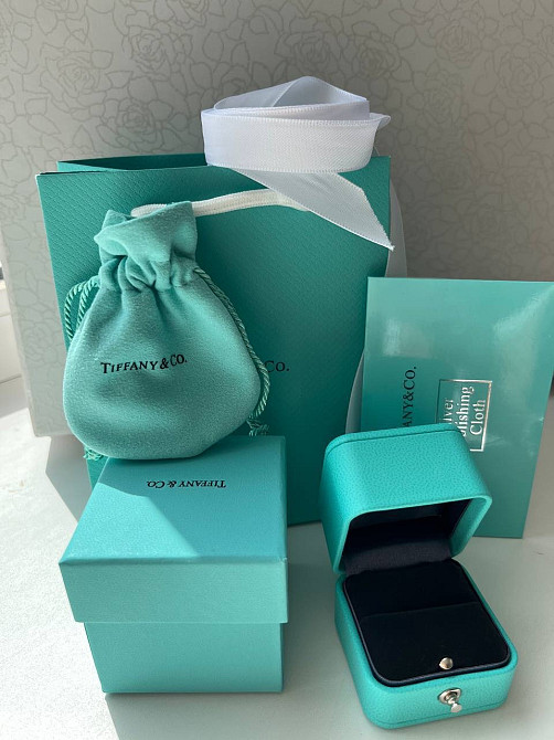 Tiffany упаковка под браслет - коробочка, внешняя коробочка, пакет, мешочек, протирка для серебра Одесса - изображение 1