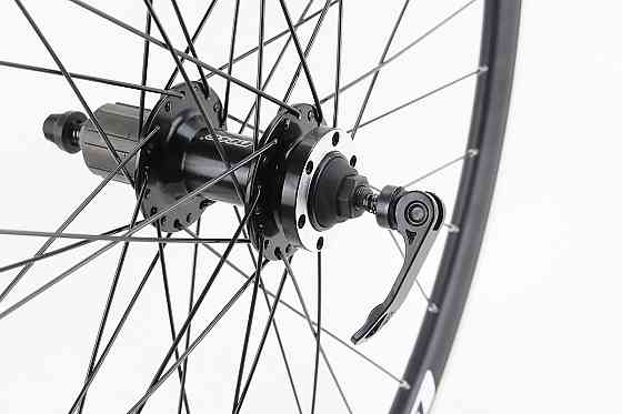 Колесо 29" заднє Disk-brake, обід "крапля" та втулка 14Gx36H алюмінієві NECO MS37R, під касету 8-9зв, кріпл. ексцентрик, "GRAVITY& Київ