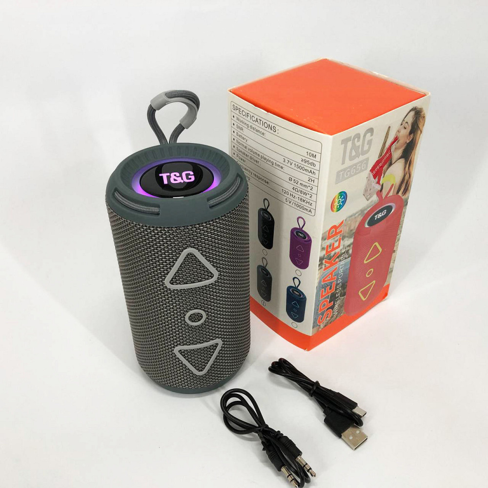 Акумуляторна bluetooth колонка TG656, Якісна Bluetooth колонка активна акумуляторна JQ-21 Львів - фото 19