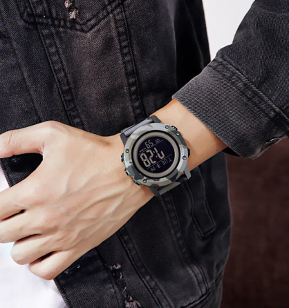 Чоловічий наручний годинник Skmei 1506 Камуфляж Київ