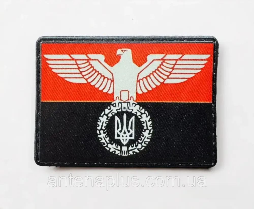 Орел Свободы (красно-черный) патч / шеврон Киев - изображение 1