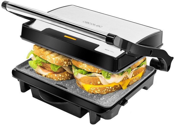 Гриль Cecotec Rock"nGrill 1500 Rapid CCTC-03065 (8435484030656) ( сірий, чорний ) Харків - фото 2