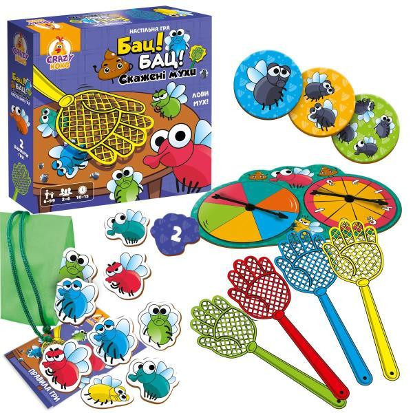 Настольная игра Vladi Toys Скаженные мухи (VT8055-37) Харьков - изображение 2