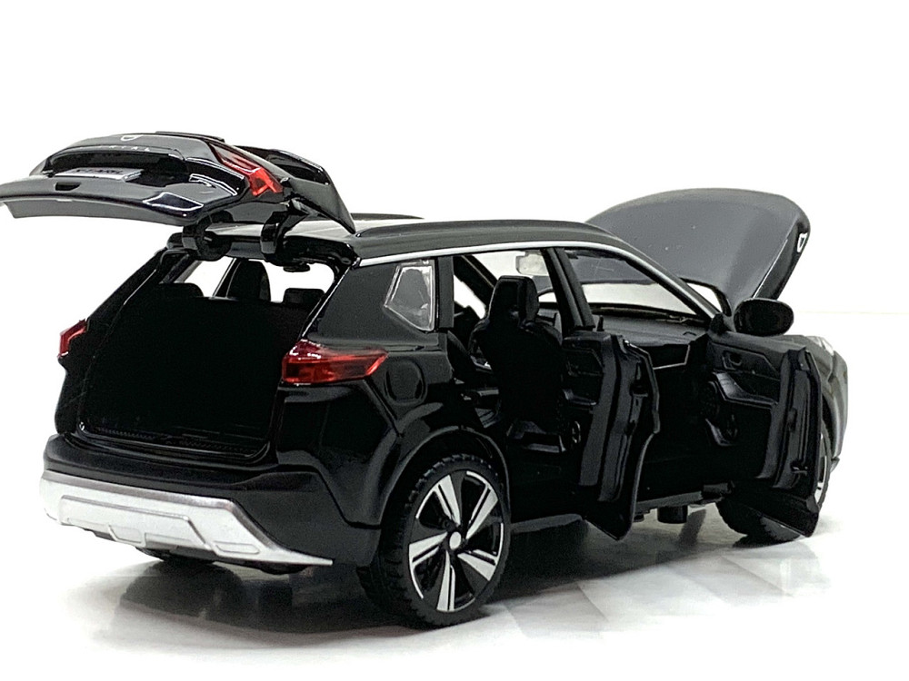 Машина TK Union Group Nissan x trail металопластик 1:32 звук світло інерція Чорна (ТК-10415) Чернігів - фото 10