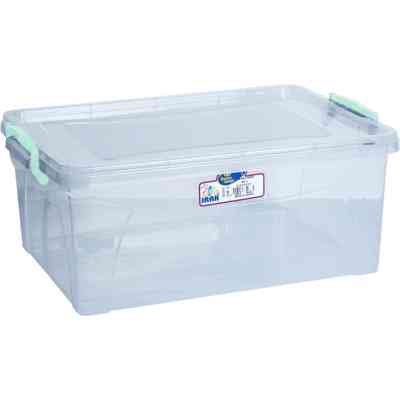 Харчовий контейнер Irak Plastik Hide прямокутний 10 л прозорий (4653) Вінниця