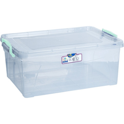 Пищевой контейнер Irak Plastik Hide прямокутний 10 л прозорий (4653) Винница - изображение 2