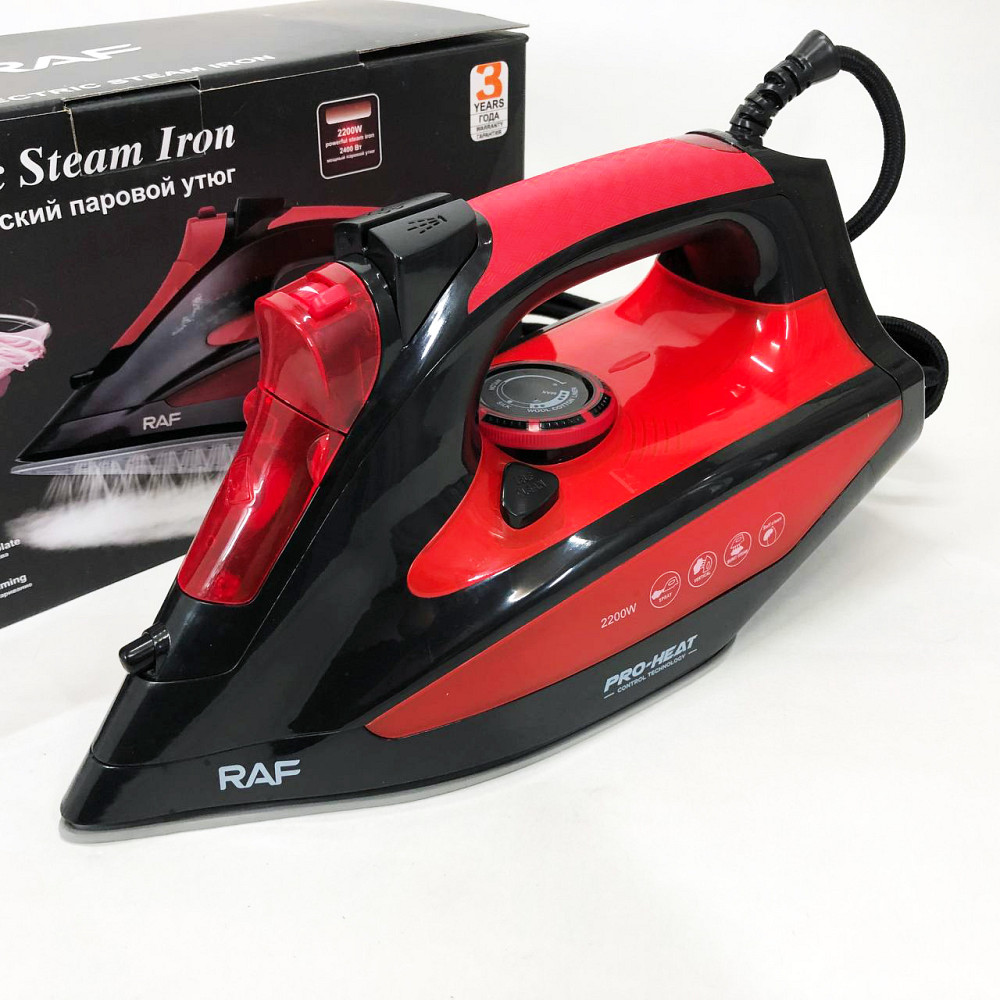 Домашня електрична праска RAF R.1233 2200 Вт, Електрична праска для прасування Парова для речей DG-99 Львів - фото 10