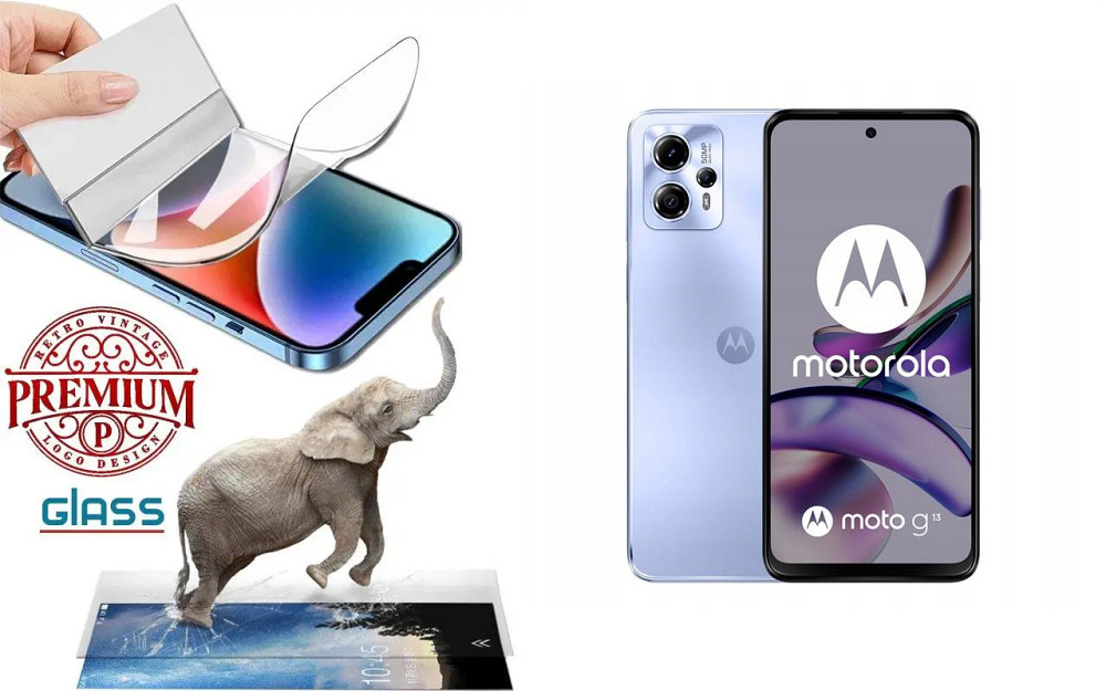 Поліуретанова плівка Motorola Moto G13, Premium, товщина 0,2 мм Київ - фото 1