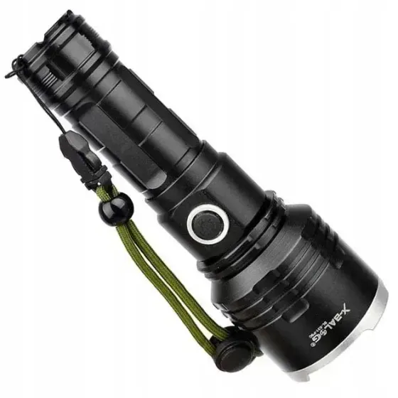 Фонарь X-Balog BL-531-P90 1х26650 8800mah USB/microUSB/ 3хААА R3 функция Power Bank Коломыя