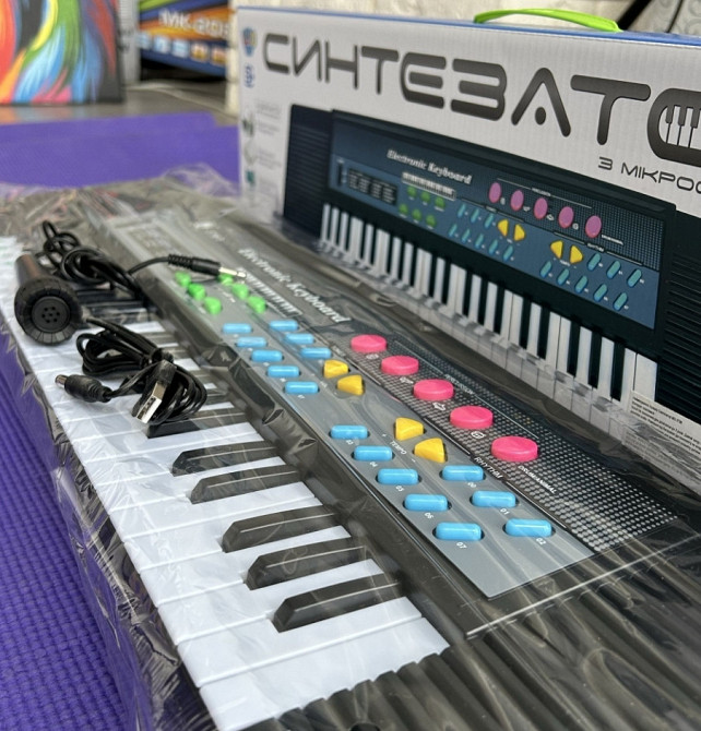 Синтезатор (новый) с микрофоном. Харьков - изображение 8