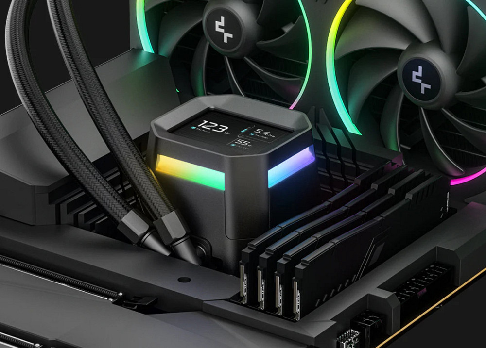 Система водяного охолодження DeepCool LM360 Black (R-LM360-BKDMMC-1) ( 25114 ) Харьков - изображение 7