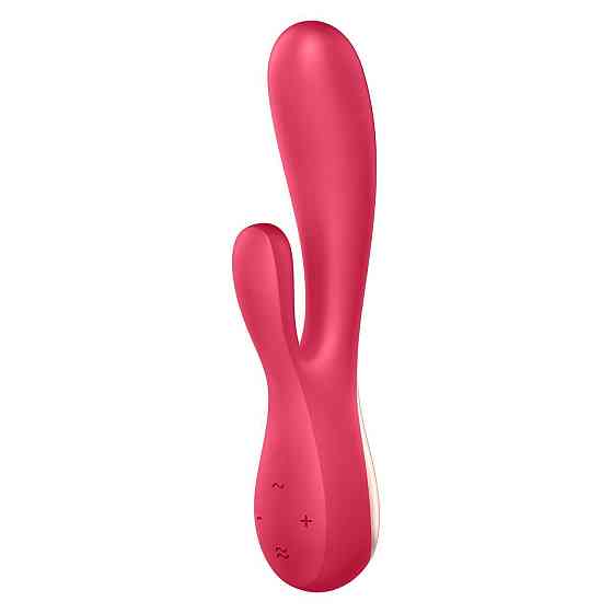 Смарт вибратор-кролик Satisfyer Mono Flex Red, 2 мотора, управление через интернет Sex Aura Киев