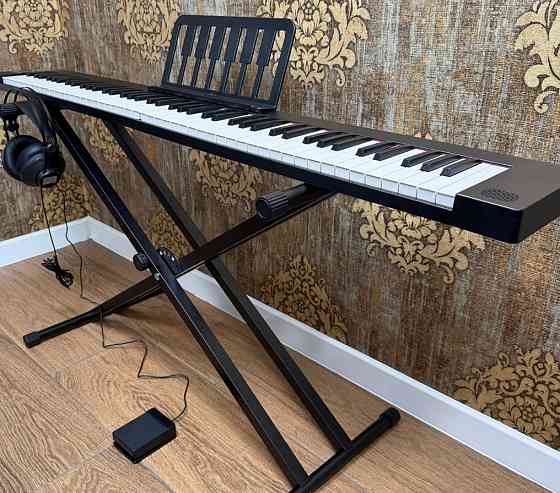 Складне цифрове піаніно 88 клавіш • пюпітр+педаль+чохол• гарантія 6міс Харків