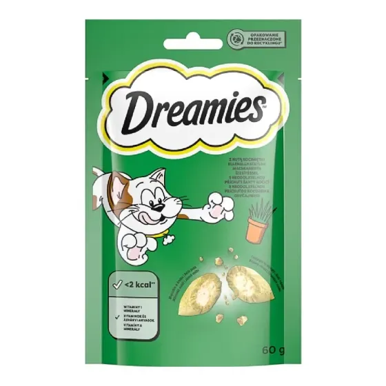 Лакомство для кошек Dreamies с кошачьей мятой, 60 г Винница