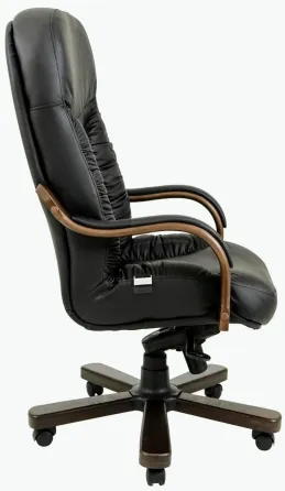 Офісне Крісло Керівника Richman Buford Fly 2230 Wood Lux Venge M1 Tilt Чорний Київ