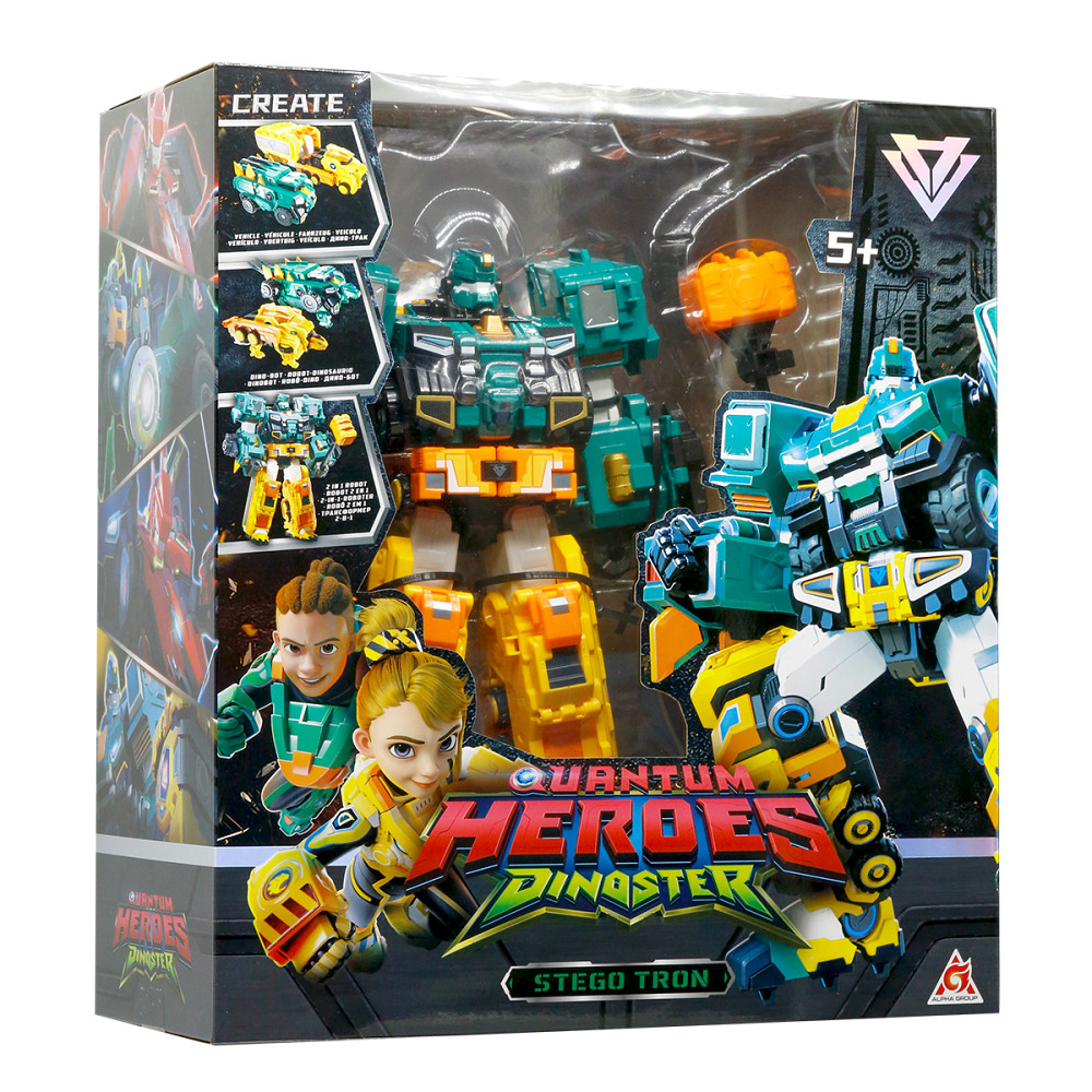 Ігровий набір з роботом-трансформером Dinoster - Стего Трон Дніпро - фото 2