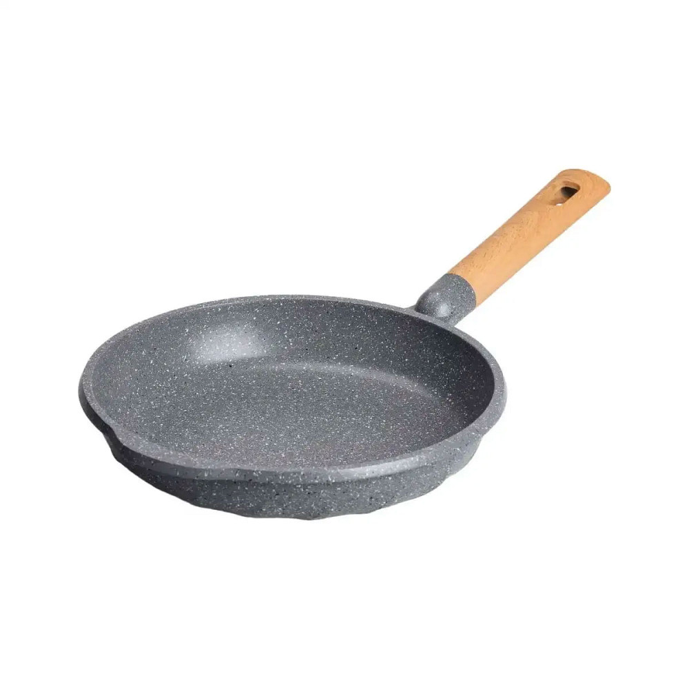 Алюмінієва сковорода 1,5 л, мармурове антипригарне покриття Ø 26 см, товсте MGC сірий HP-4-419G Коломия - фото 1