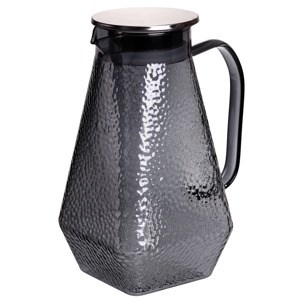 Глечик 1.8 л зі склянками 6 штук по 200 (мл) графин для компоту соку води лимонаду глечик для напоїв Сірий HP-19-38S Коломыя - изображение 3