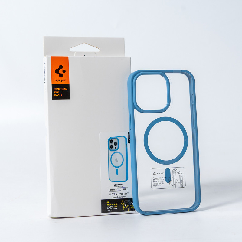 Чохол для смартфона Spigen AAA Magnetic Color for Apple iPhone 14 Pro Max Light Blue Київ - фото 2