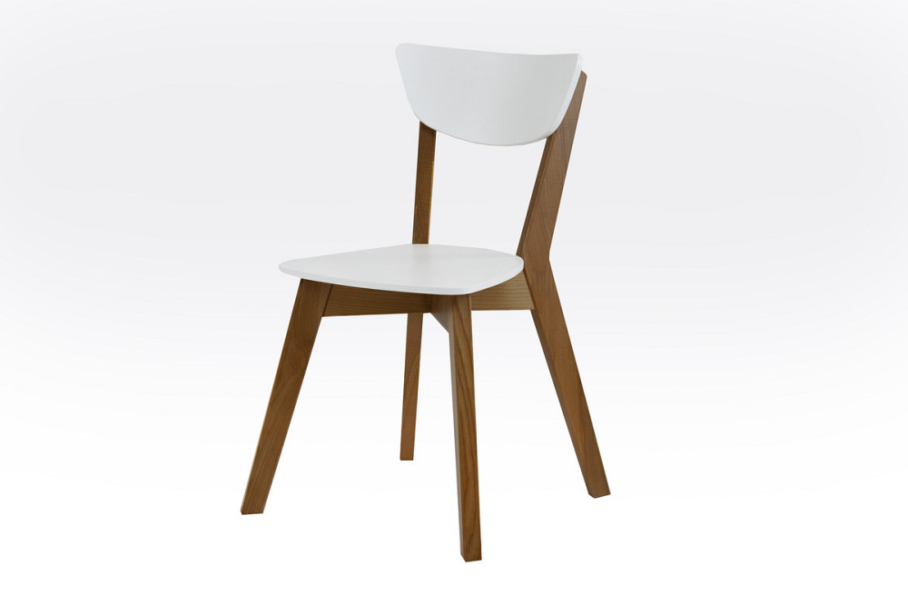 Стілець Рондо ніжки горіх/спинка біла--- Киев - изображение 1