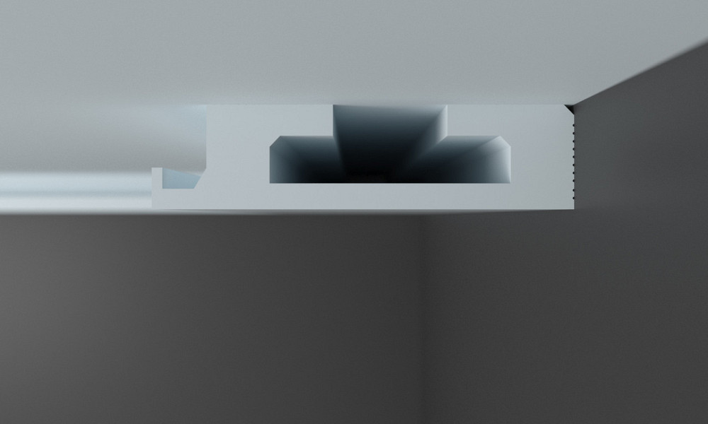 Карниз для LED освітлення серія D Tesori KD 411 Дніпро - фото 4