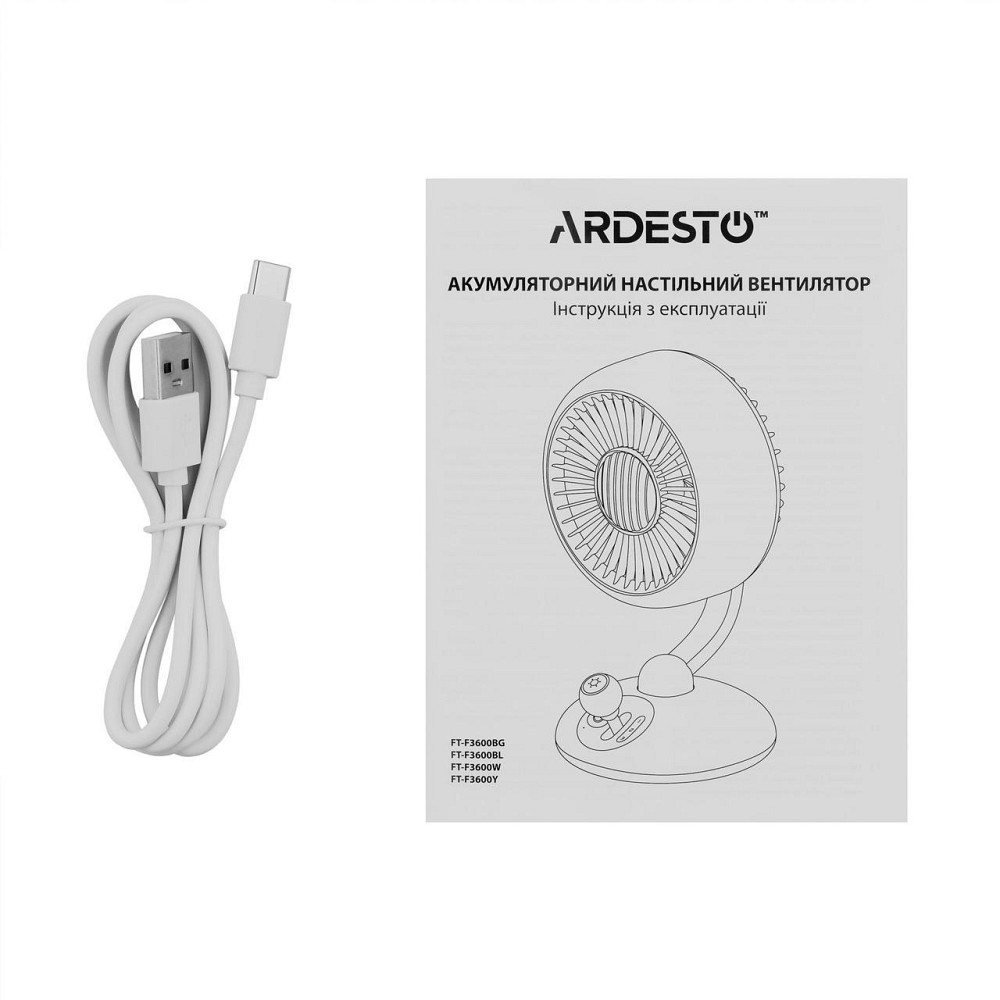 Вентилятор Ardesto AviaFan FT-F3600BL ( 22401 ) Харків - фото 7