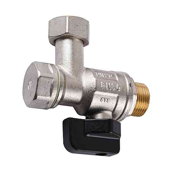 Кран кульовий котловий 3/4″ ARCO 150824 кутовий з накидною гайкою with FILTER (000027983) Київ