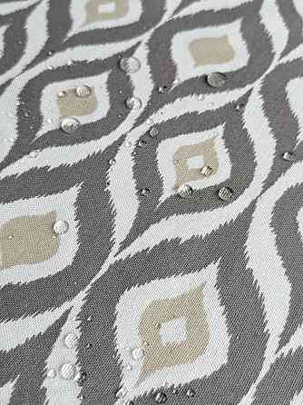 Ecotton Скатертина столова Ecotton DUCK 170х220 см водовідштовхувальна Абстракт сірий (27951/29 Коломия