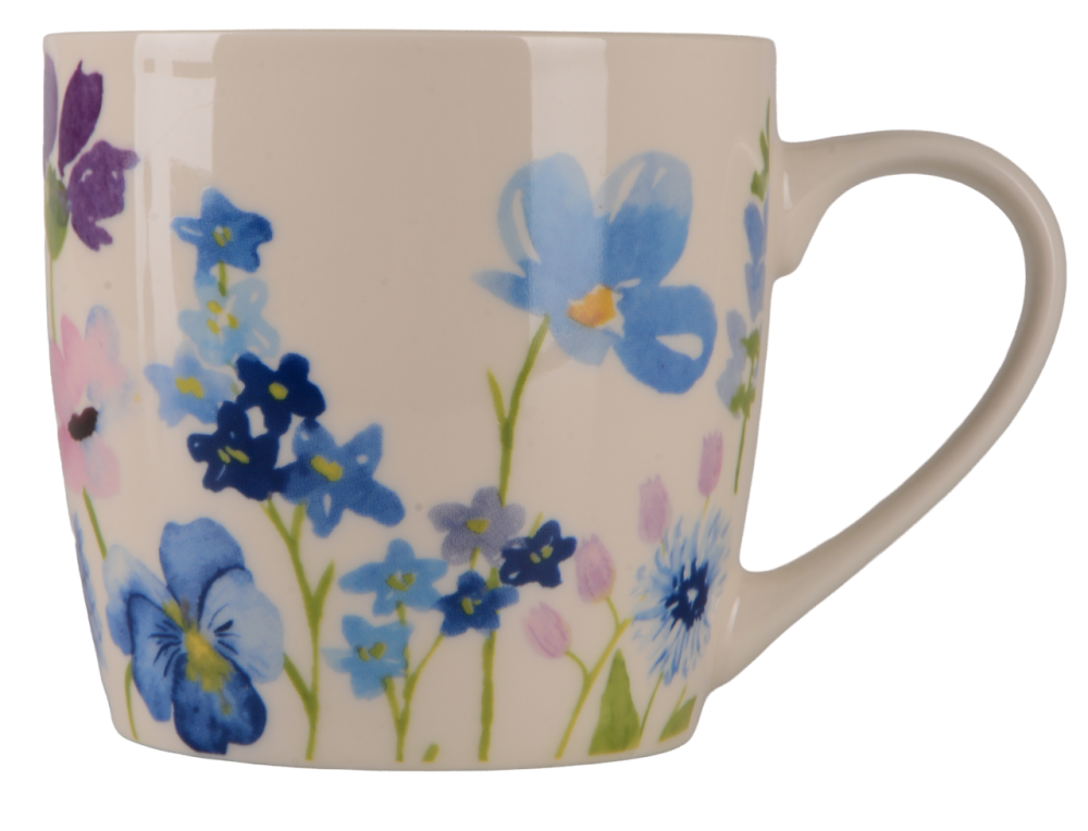 Набір для сніданку Limited Edition Flowers Blue, 2 предмети (7137040) Київ - фото 3