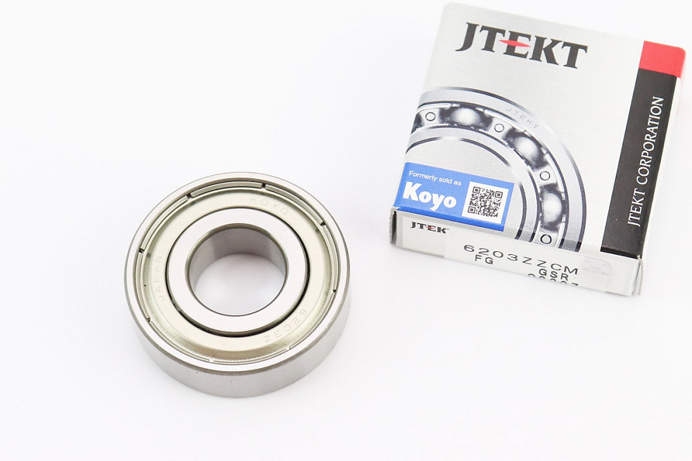 Підшипник 6203 ZZ (17x40x12) MS-290,310,390-лів. чи прав. 640,650,660,780,880-лів.; водяного насосу KM385BT; колінвалу TACT,PAL; панелі демпферної JH; Київ - фото 1