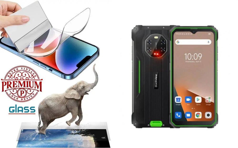 Полиуретановая пленка Blackview BL8800, BL8800 5G, BL8800 Pro 5G, Premium, толщина 0,2 мм Киев - изображение 1