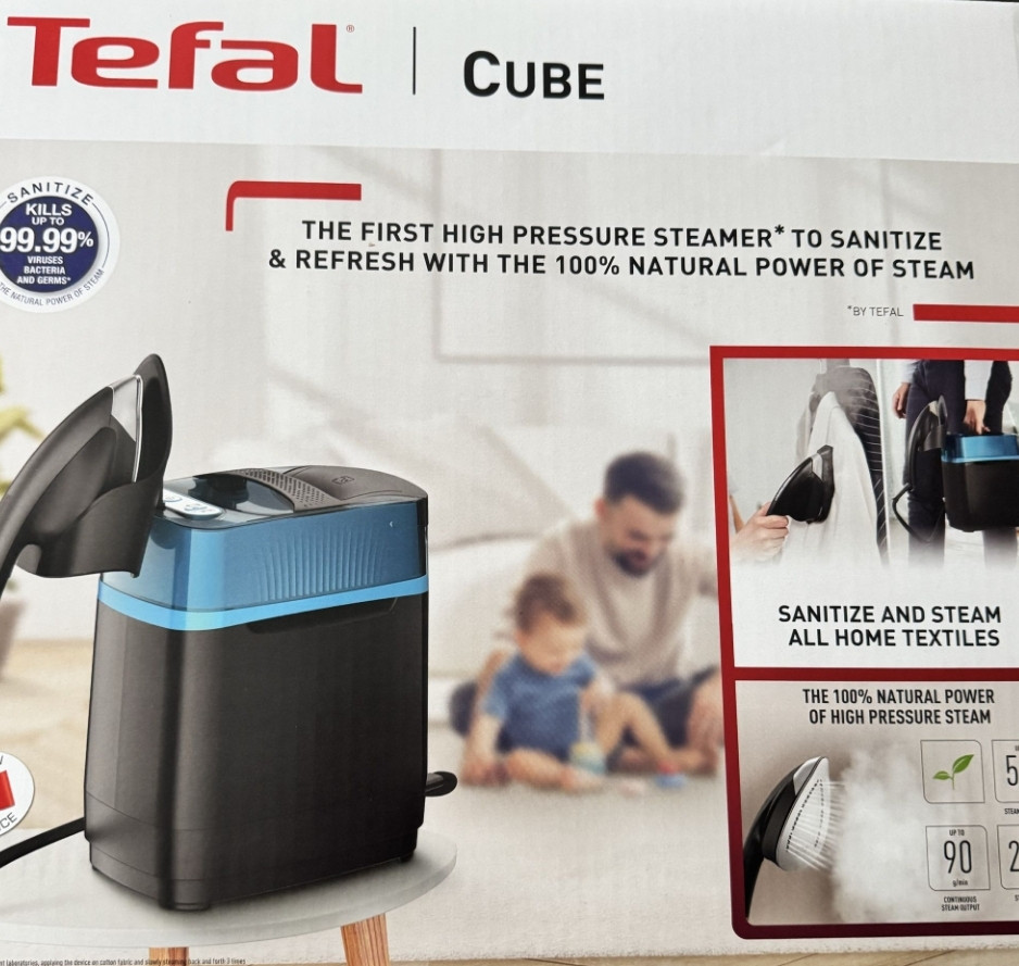 Надпотужна парова  праска   tefal cube. Харьков - изображение 4