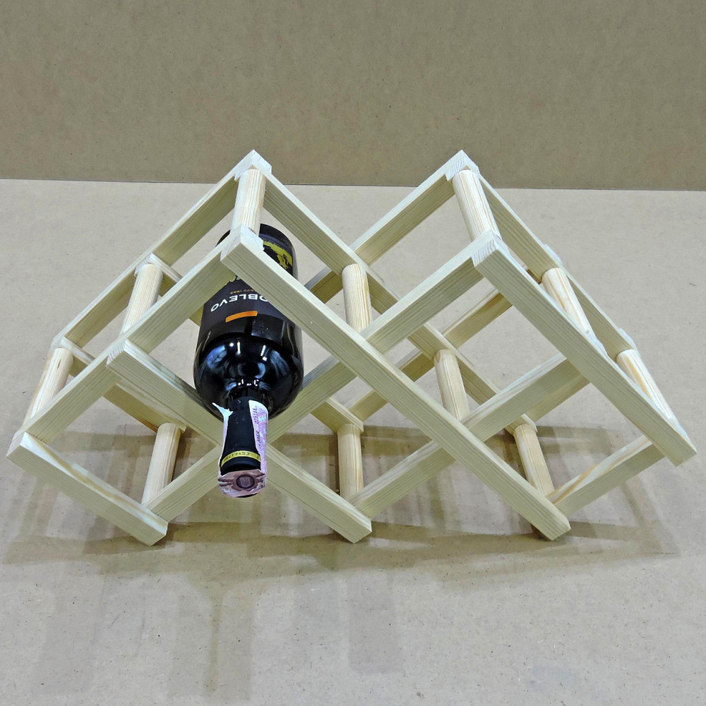 Настольная винная полка 